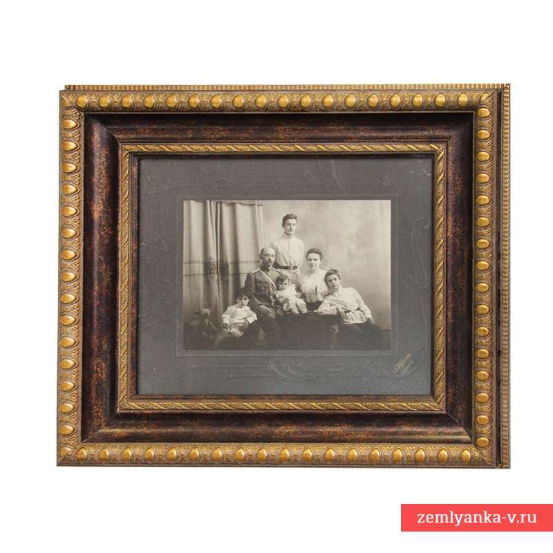 Роскошное семейное фото военного врача, Владикавказ