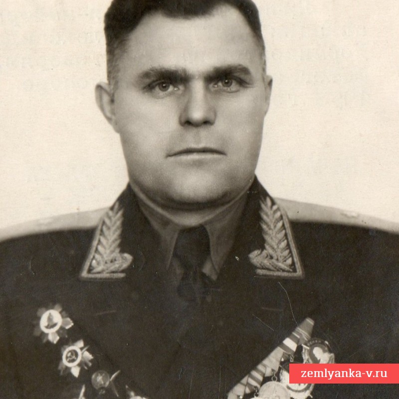 Фото генерала Петленко А.Д. с орденом Кутузова 2 ст.