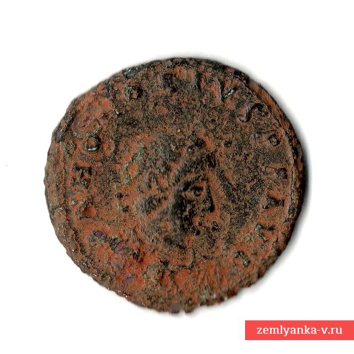 Монета римская медная крупного номинала, Гонорий