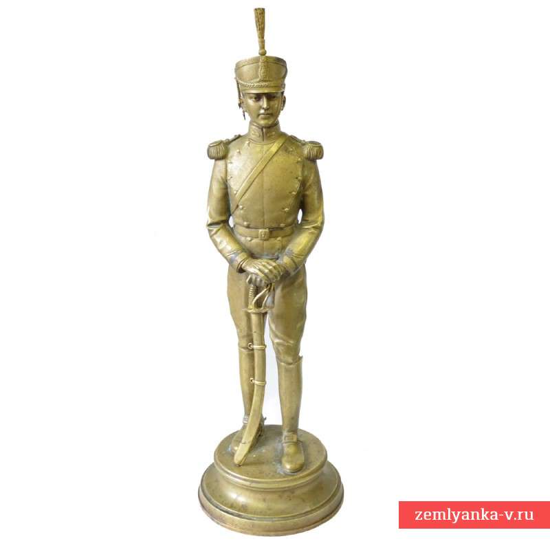Бронзовая статуэтка «Французский кавалерист»