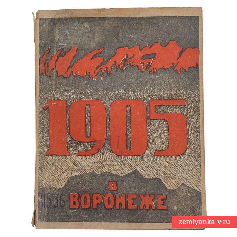 Книга «1905 год в Воронеже: социал-демократическое движение в Воронеже», 1925 г.