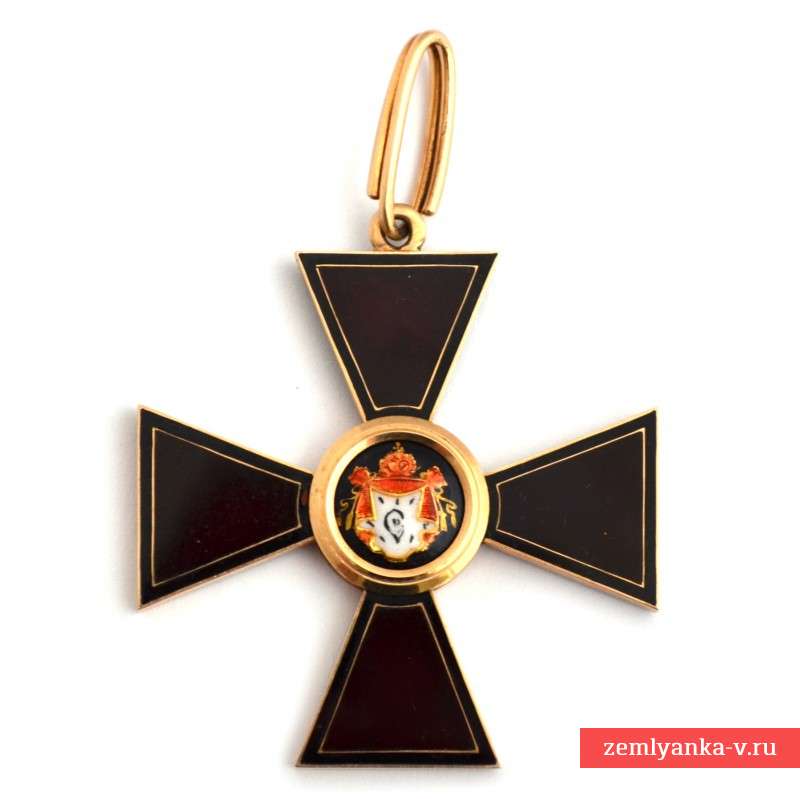 Знак ордена Святого Равноапостольного князя Владимира 2 ст., 1860-е гг