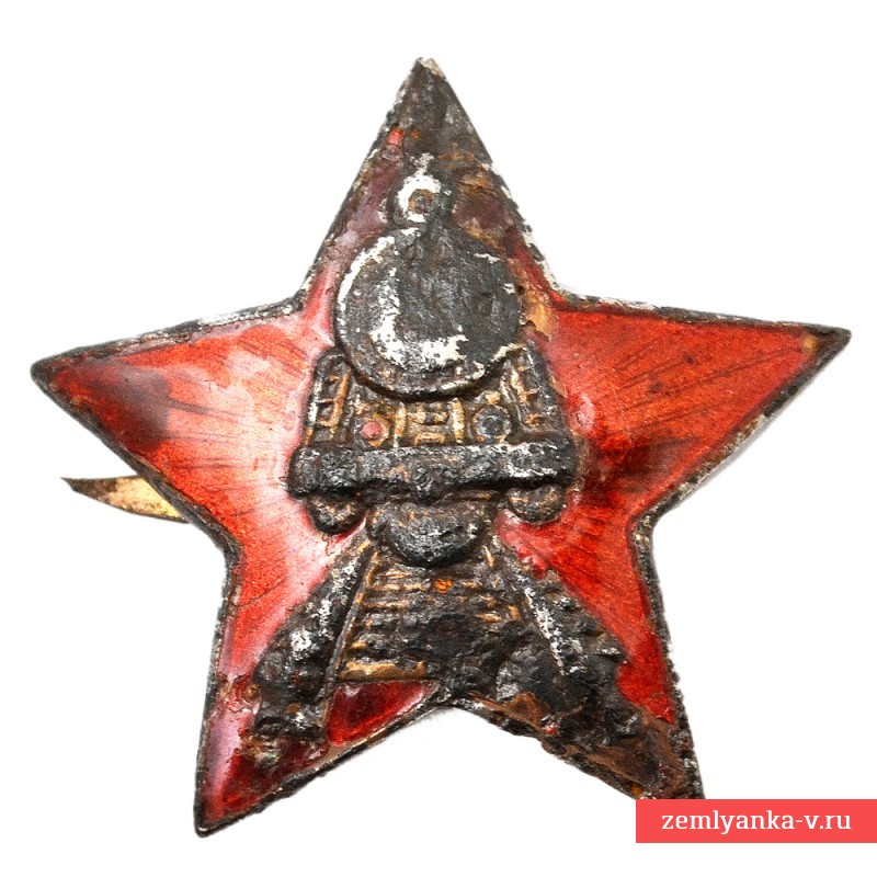 Большая звезда на фуражку НКПС образца 1932 года