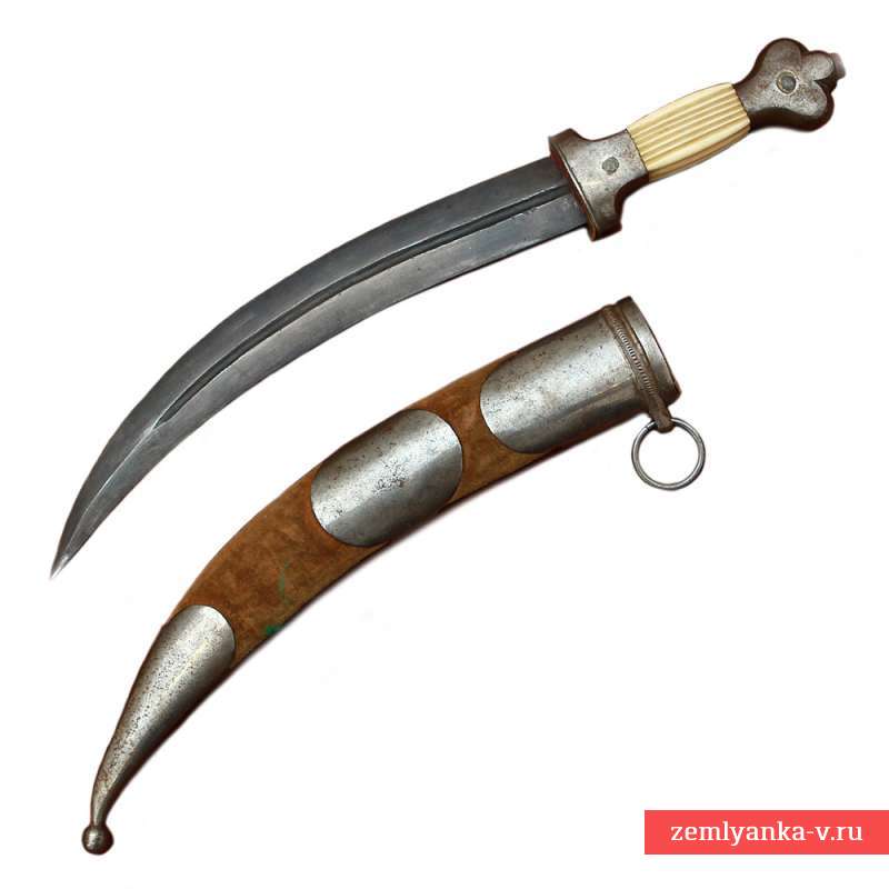 Кинжал кривой (бебут) охотничий