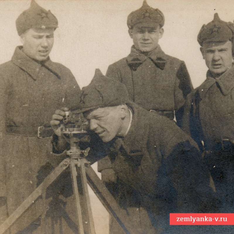 Фото курсантов артиллерийской спецшколы РККА
