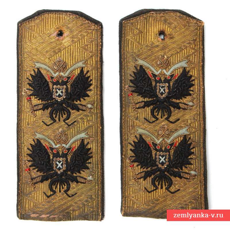 Пара погон виде-адмирала РИФ