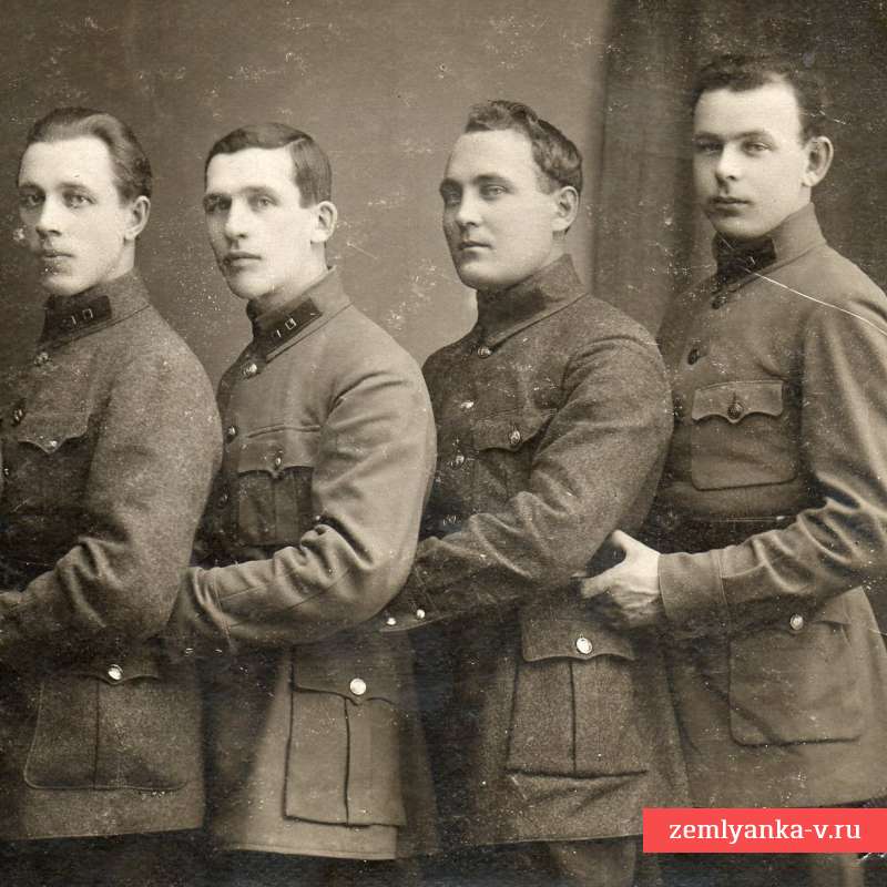 Фото командиров РККА во френчах образца 1924 года