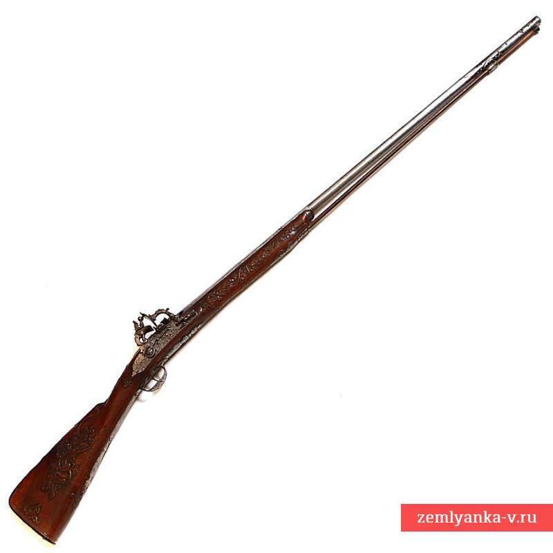 Ружье итальянское охотничье с кремневым замком 