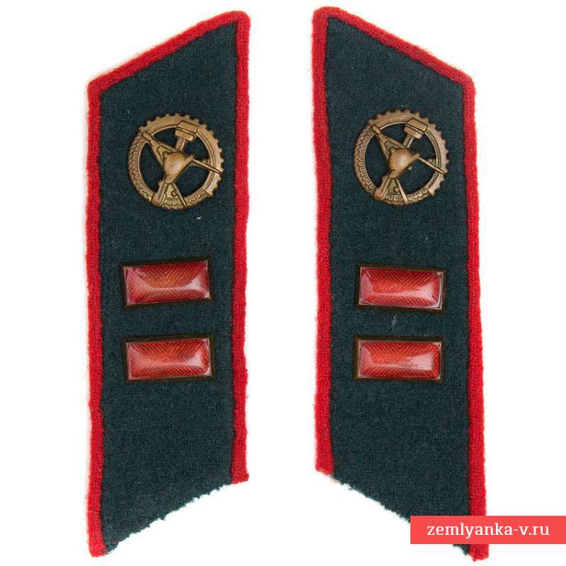 Петлицы интенданта 2 ранга РККА образца 1935 года