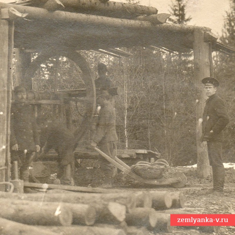 Фото австрийских военнопленных на Ивановском руднике
