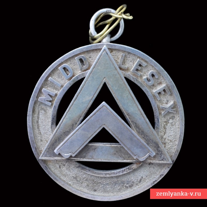 Членский знак масонского ордена в Middlesex