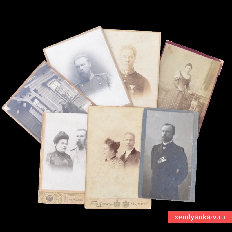 Семейный архив (7 фотографий) офицера 214-го пехотого Мокшанского полка