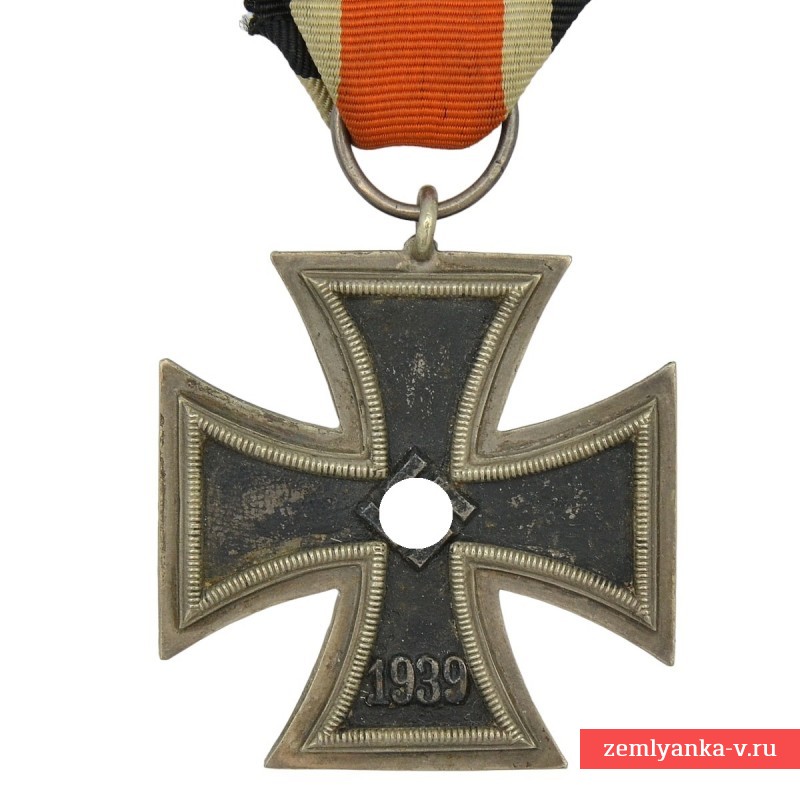 Железный крест 2 класса образца 1939 года, «круглая 3» Deschler