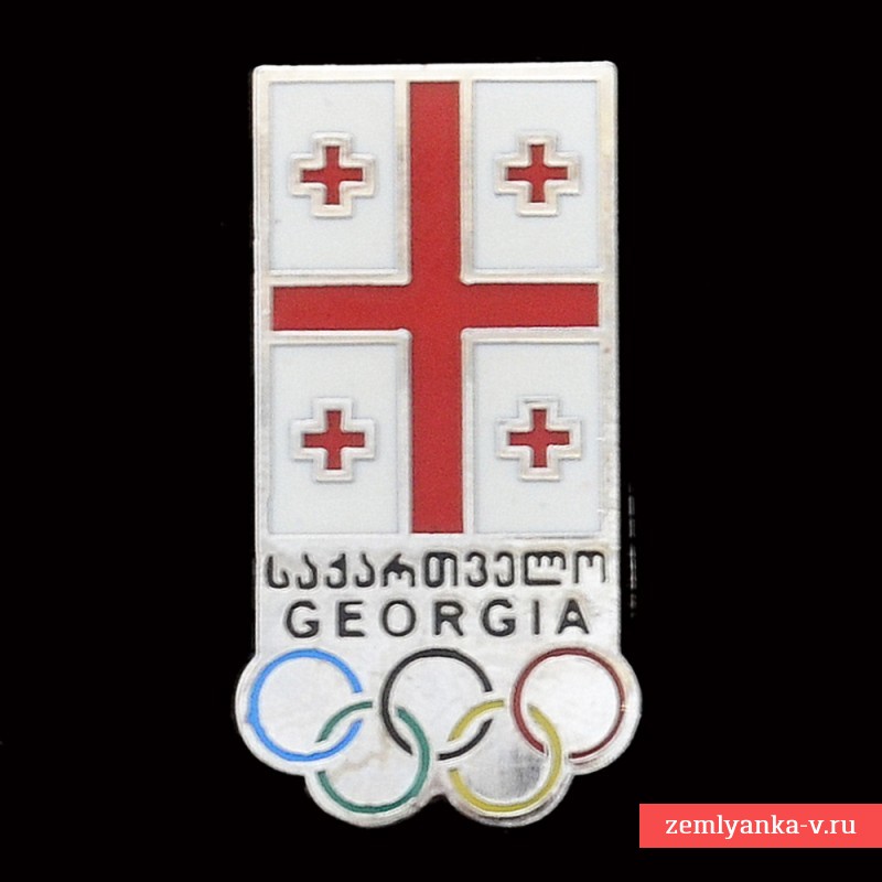 Членский знак олимпийской сборной Грузии
