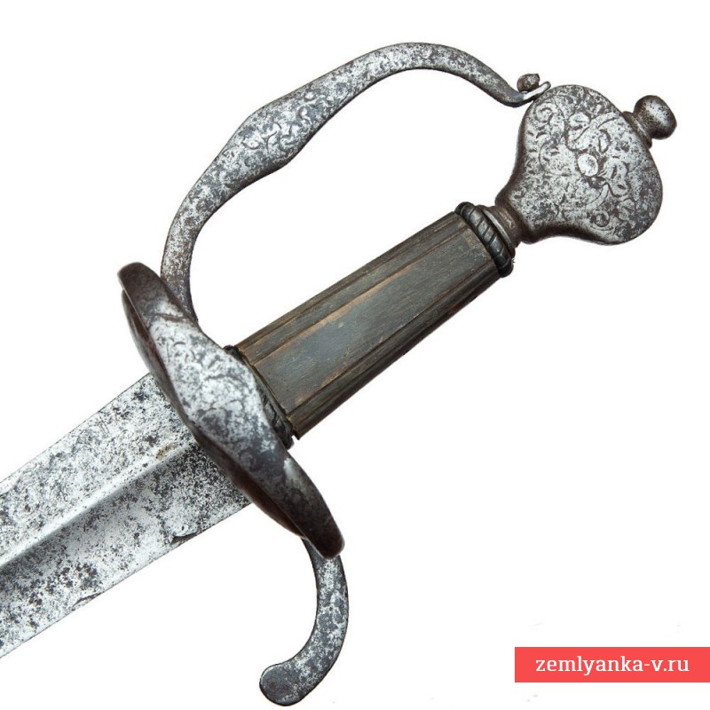 Шпага (меч) солдатская кавалерийская валлонского типа образца 1695 года, вариант