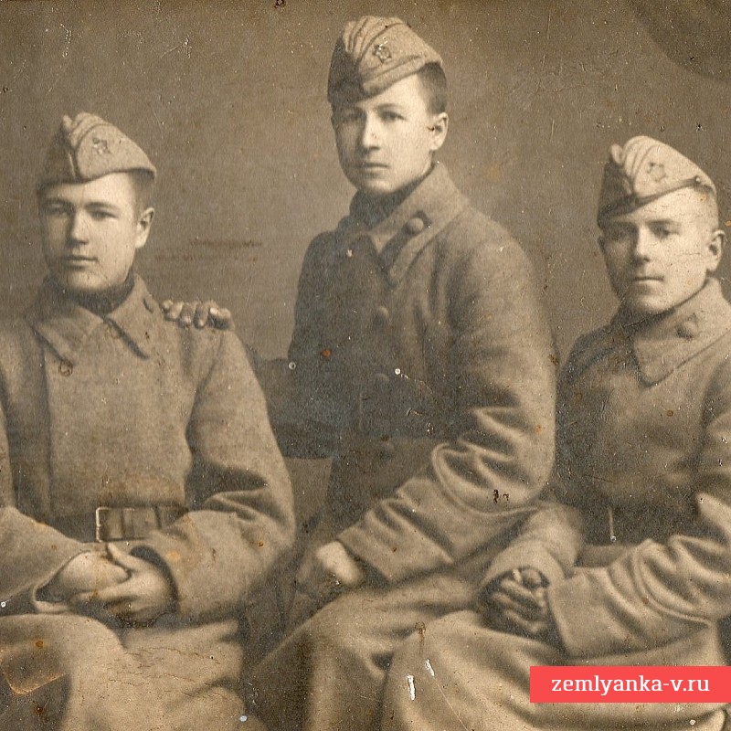 Уникально редкое фото красных курсантов, 1919 – 1920 гг