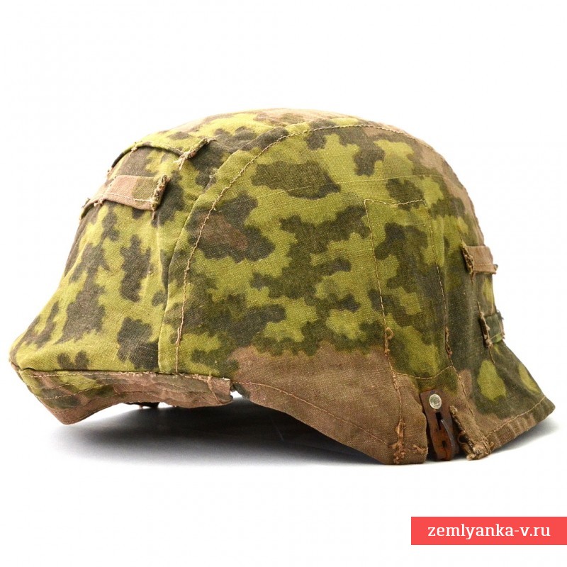 Чехол камуфлированный двусторонний на стальной шлем войск СС