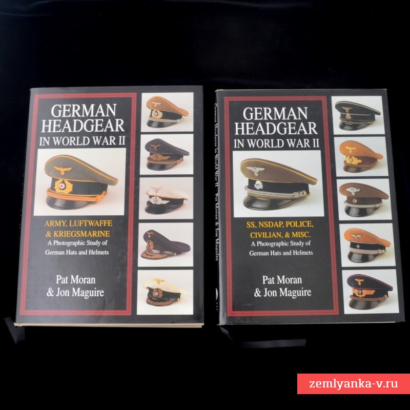 Комплект книг «German Headgear in World War II»
