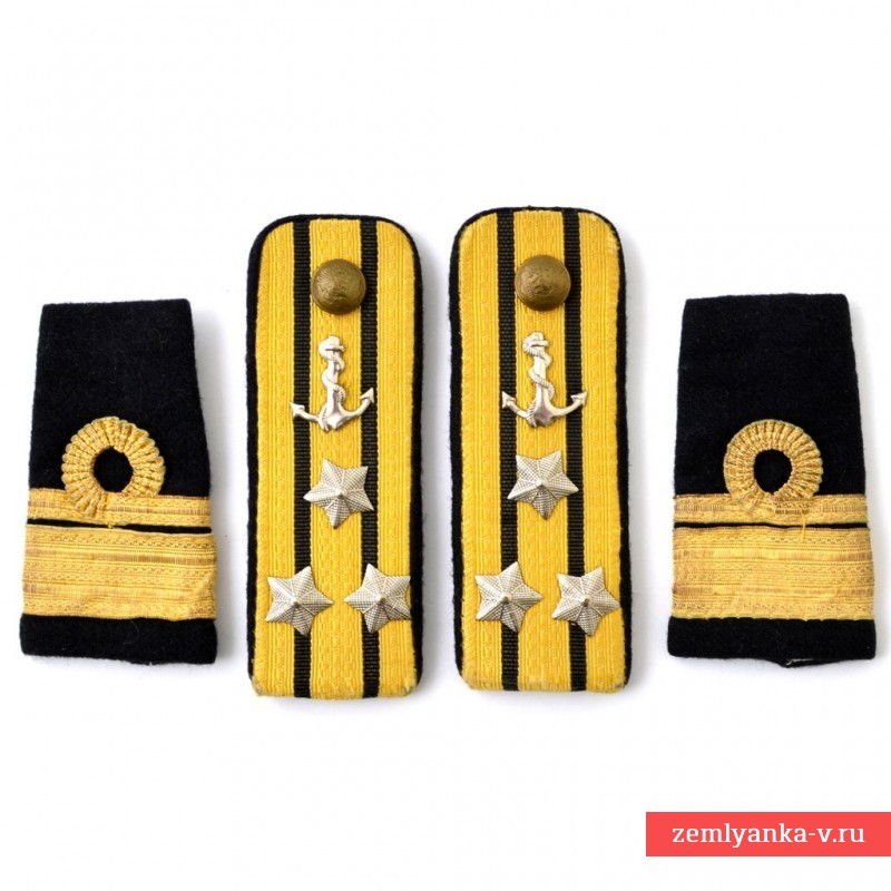 Комплект знаков различия командора ВМФ Румынии