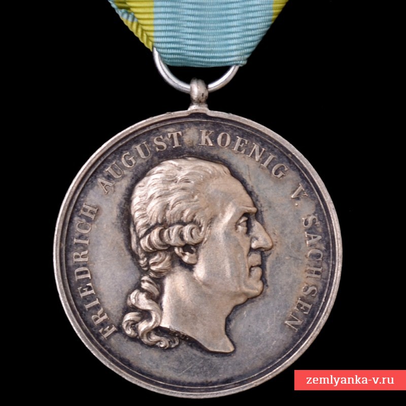 Саксония. Военная медаль ордена Св. Генриха.