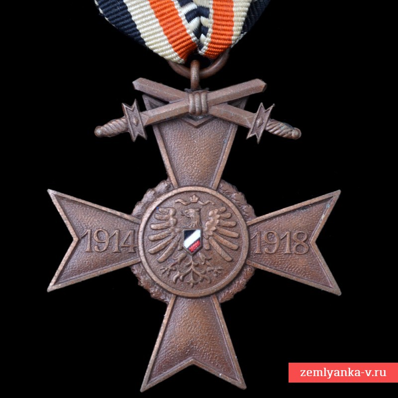 Почетный крест Имперского союза фронтовиков. Ehrenbund Deutscher Weltkriegsteilnehmer - Ehrenkreuz mit Schwertern