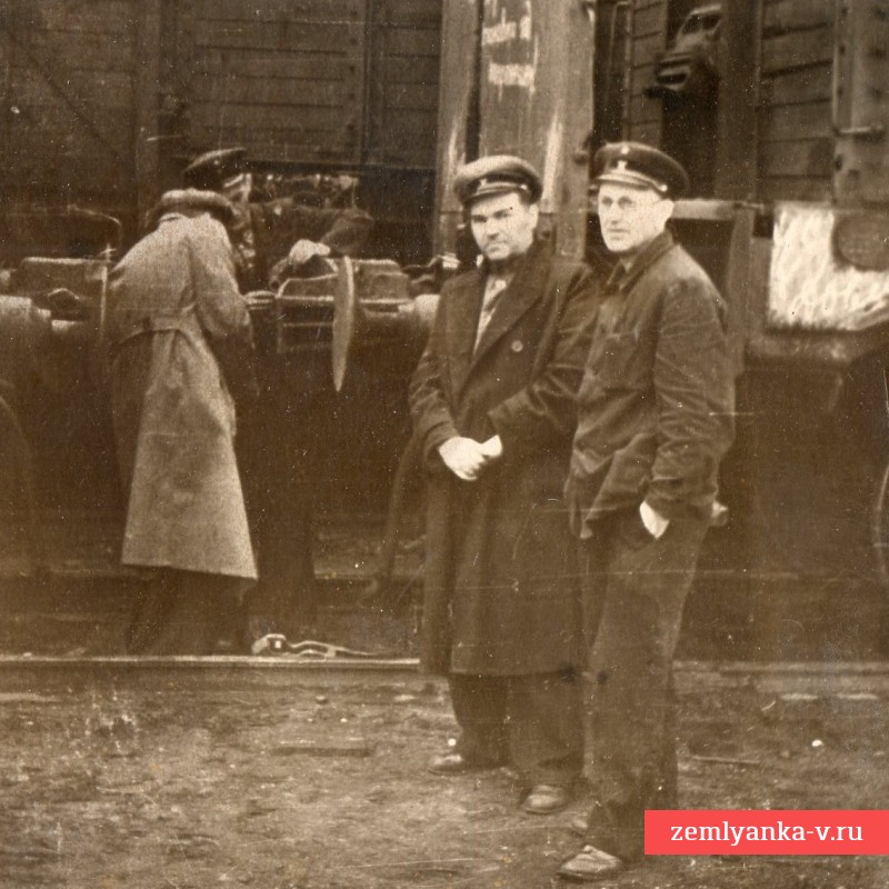 Фото советских железнодорожников