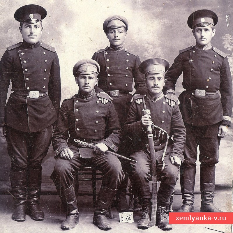  Фото нижних чинов 201-го пехотного Потийского полка
