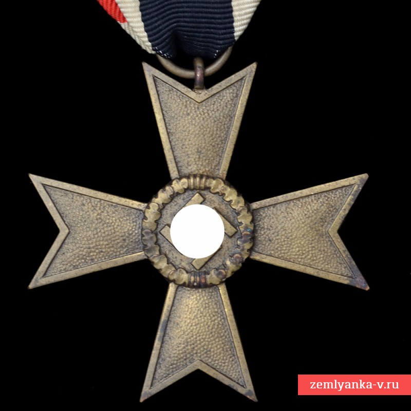 Крест военных заслуг 2 степени образца 1939 года, без мечей