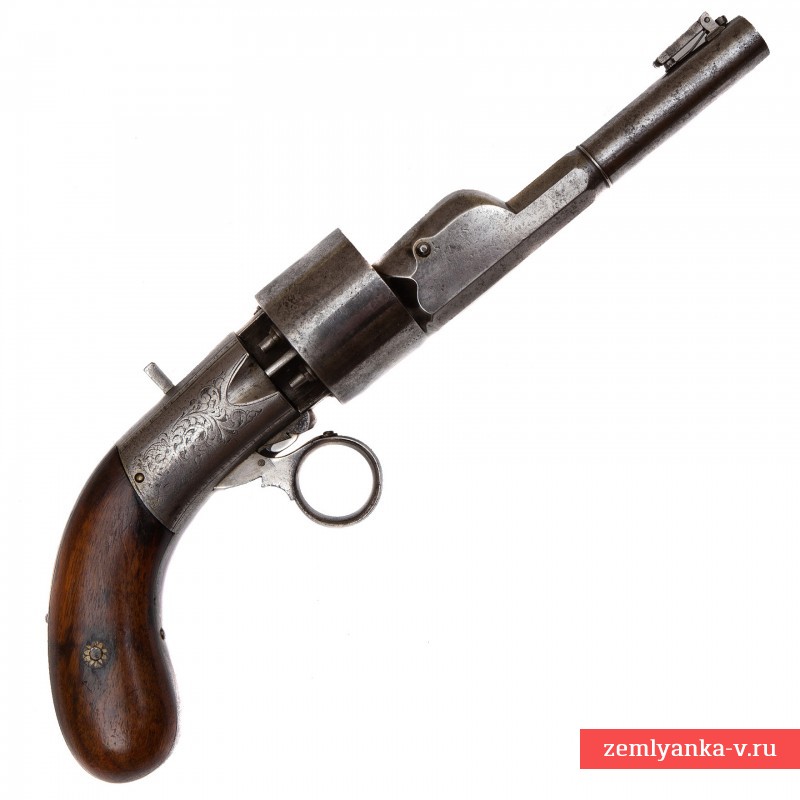 Револьвер капсюльный ударный 6-зарядный конструкции J.R. Coopers