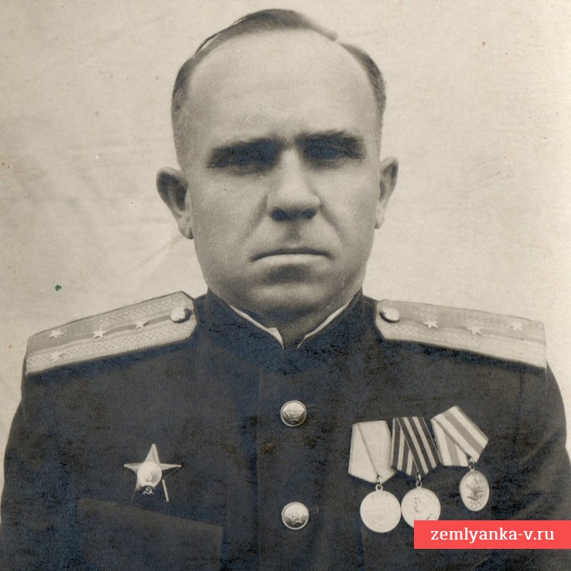 Фото из личного дела капитана СА И.П. Зыбцева