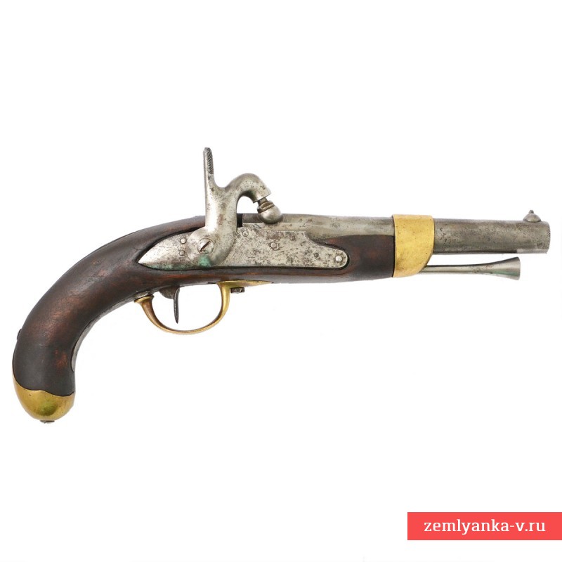 Пистолет французский солдатский кавалерийский модели 1822 bis