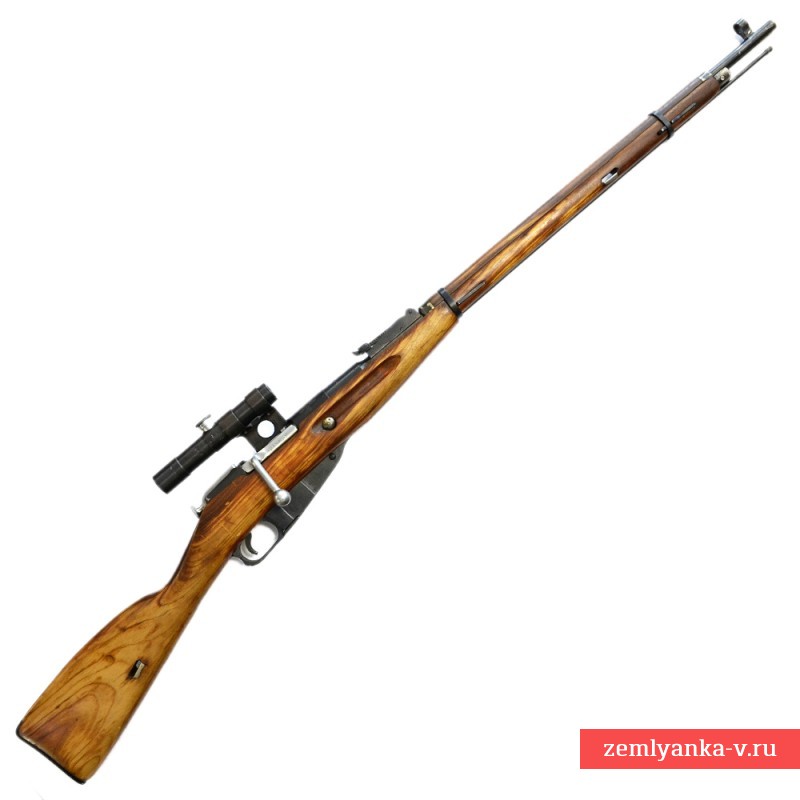 ММГ снайперской винтовки Мосина образца 1891/30 гг с редким вариантом прицела, 1943 г.