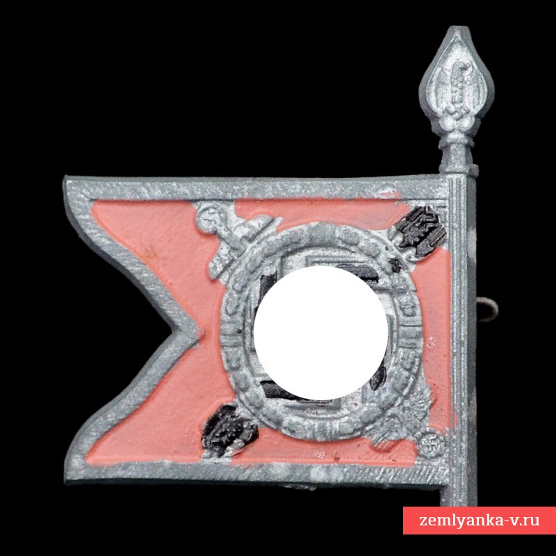 Значок в виде штандарта батальона охраны фюрера полка "Гроссдойчланд"