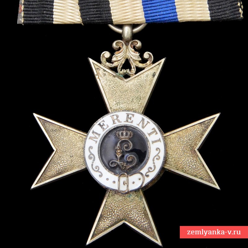 Крест военных заслуг 2 класса на ленте для чиновников, Бавария