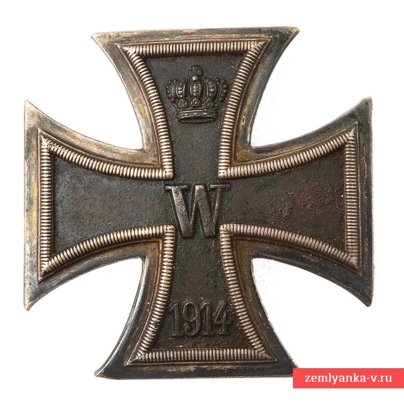 Железный крест 1 класса образца 1914 года, клеймо AWS