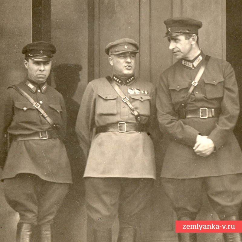 Фото представителей командного состава РККА и ОГПУ, из архива Е. Явно