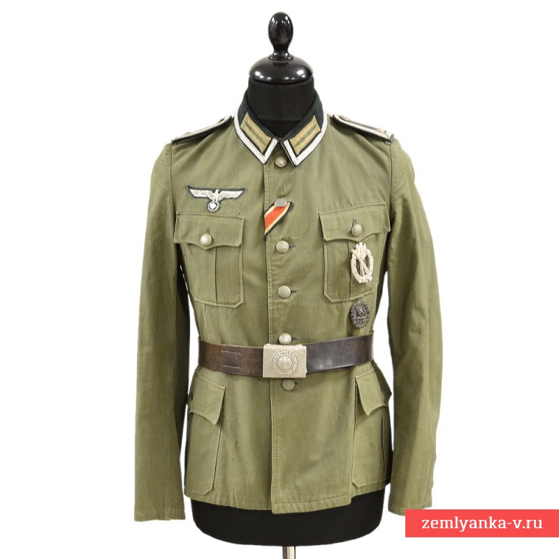 Китель летний, полевой фельдфебеля пехоты Вермахта образца 1941 года