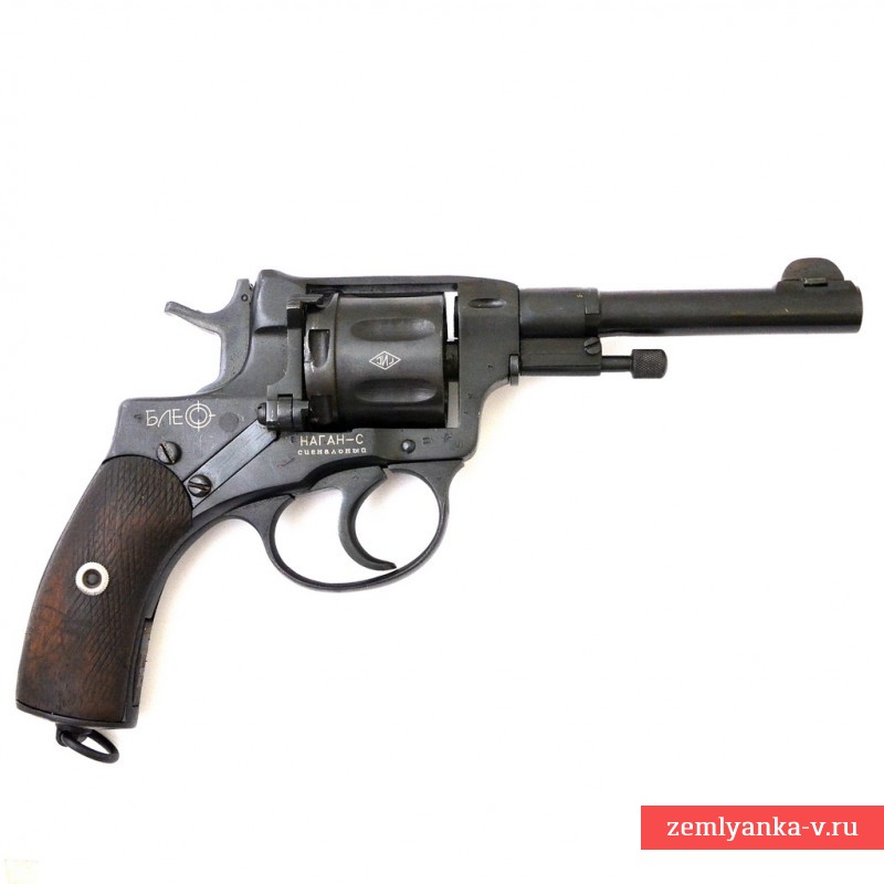 Револьвер системы Нагана образца 1895 года, 1904 г.в.