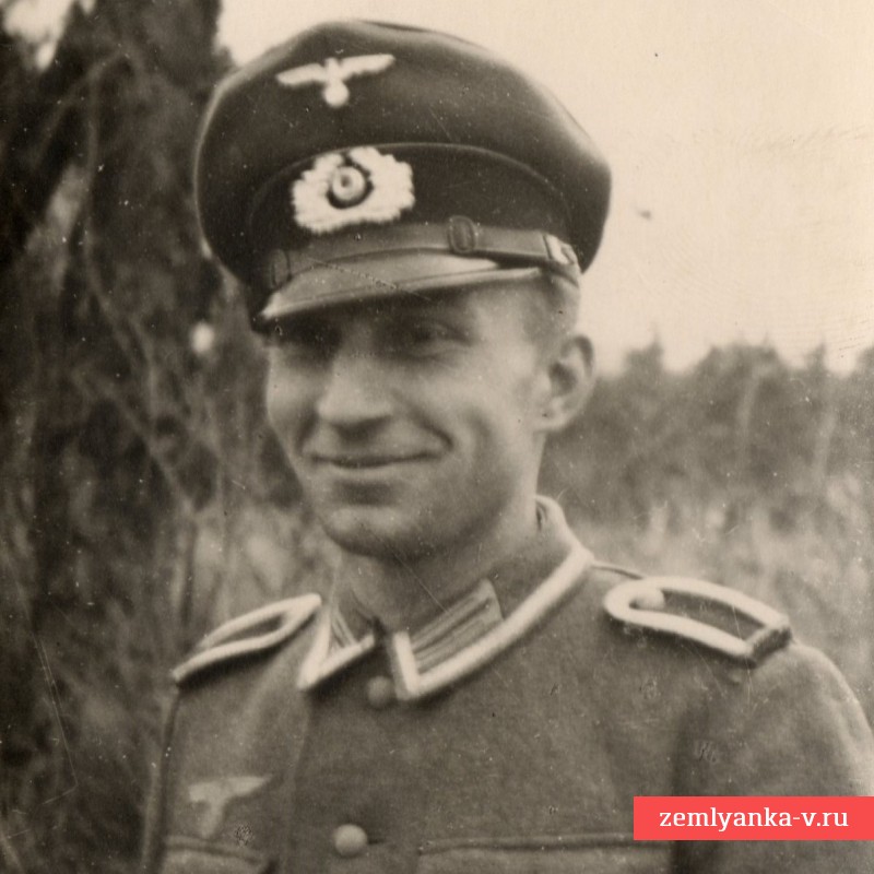 Фото унтер-офицера Вермахта со знаком DRL