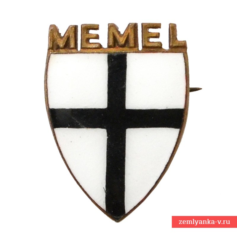 Миниатюра знака "Немецкого рыцарского креста" Фрайкорпс "Восточная пограничная стража" «Мемель»