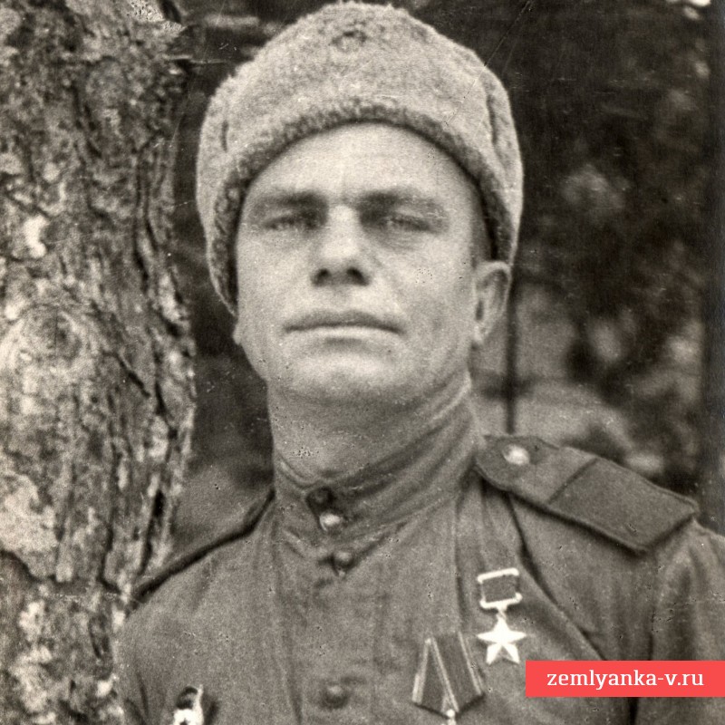 Фото сержанта РККА – героя Советского союза