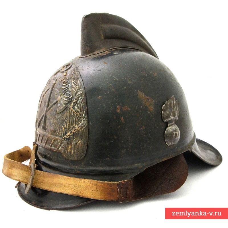 Каска пожарной охраны СССР образца 1923 года, 2 тип