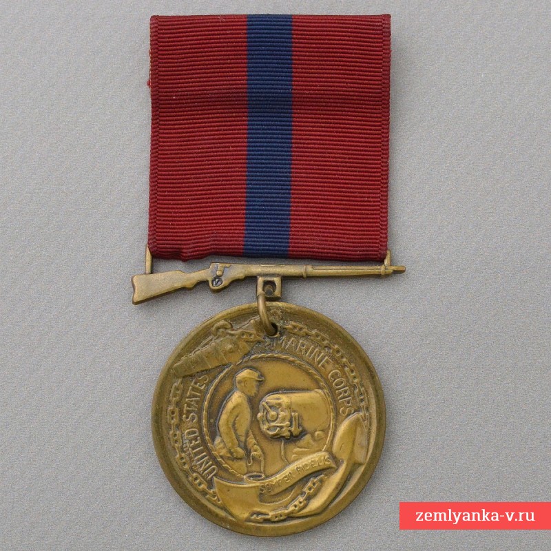 Медаль Корпуса морской пехоты США За безупречную службу образца 1896 года