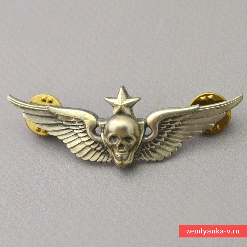 Неофициальный знак экипажа армейской авиации США, 101 парашютно-десантная дивизия, 2 класса