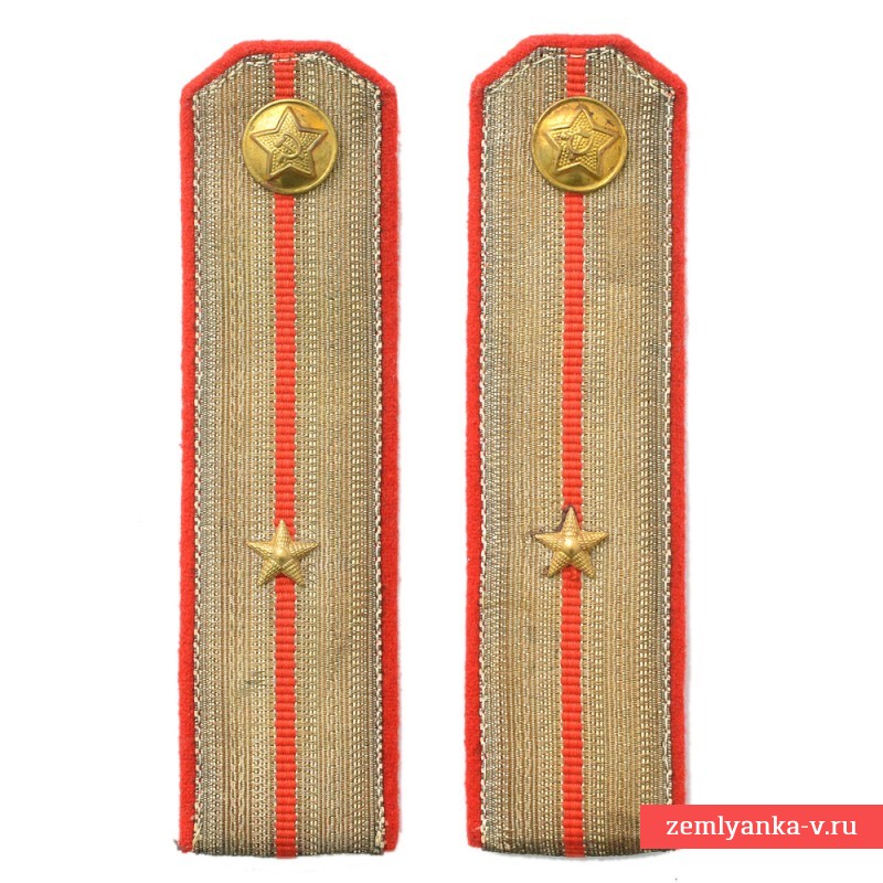 Погоны мл. лейтенанта медицинской службы советской армии образца 1946 года