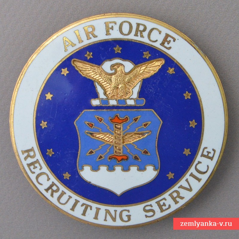 Знак вербовщика (рекрутера) ВВС США