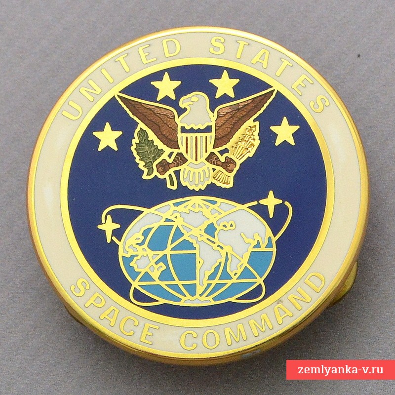 Знак офицера космического командования США