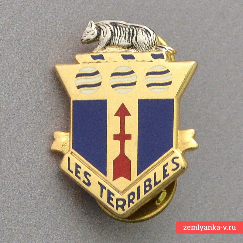 Знак 128-го пехотного полка Армии США