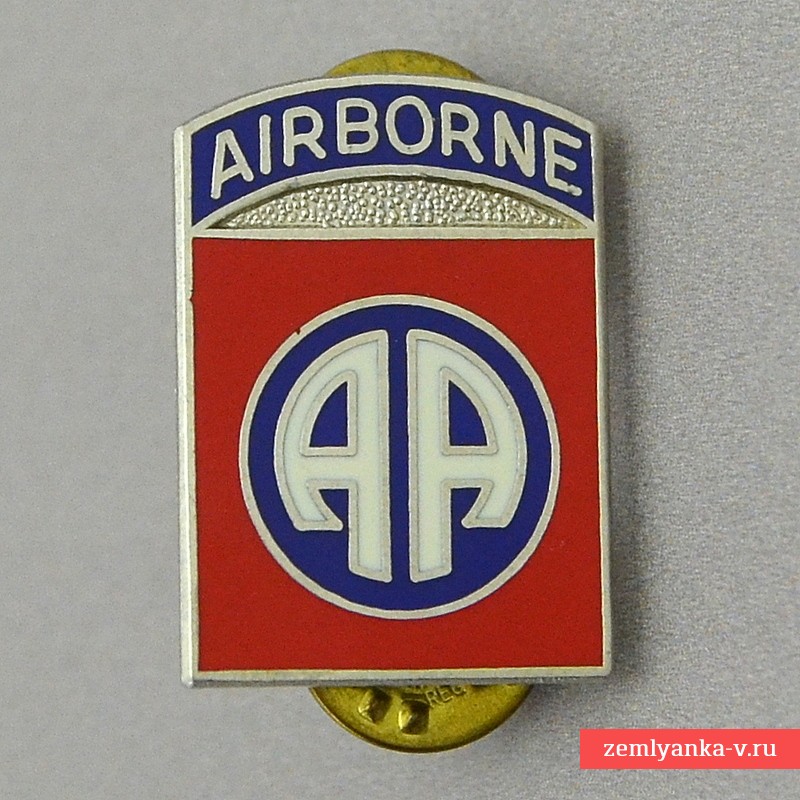 Знак 82-ой парашютно-десантной дивизии Армии США