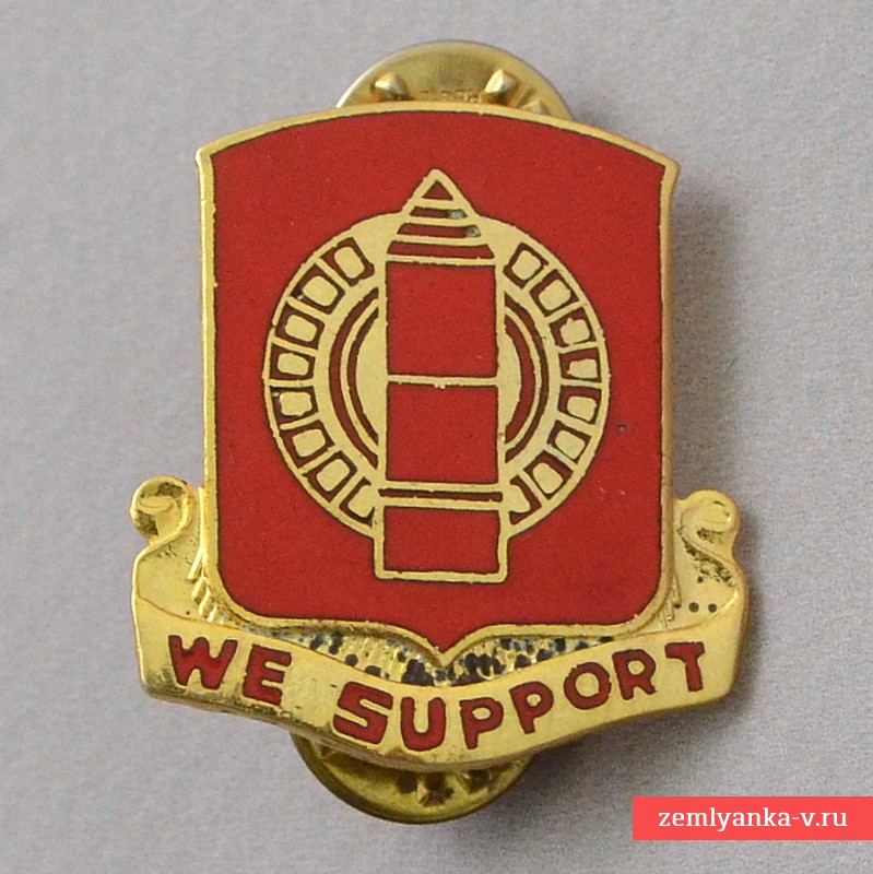 Знак 34-го полка полевой артиллерии Армии США